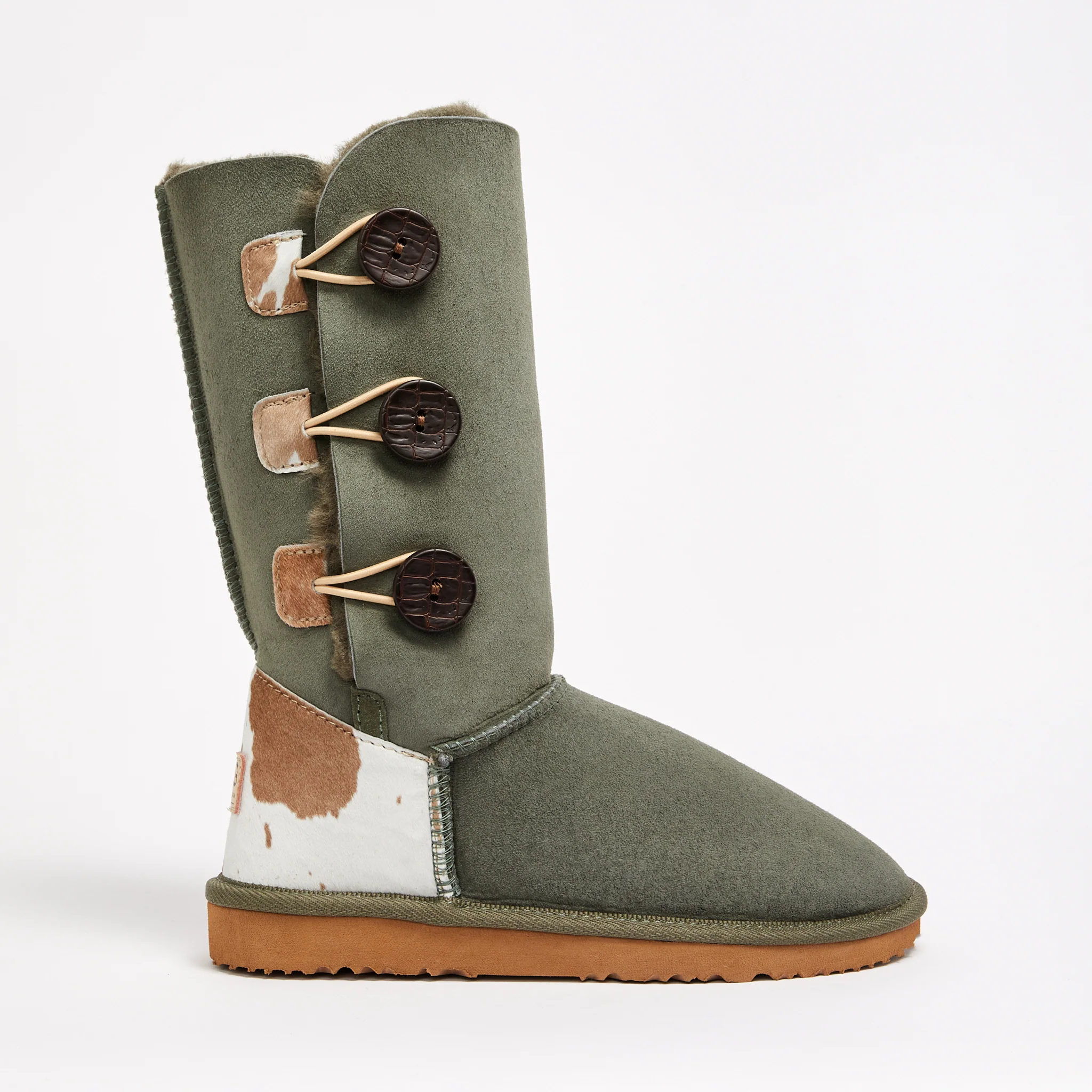 Women's Burleigh Button Triplet Calf - Image 17