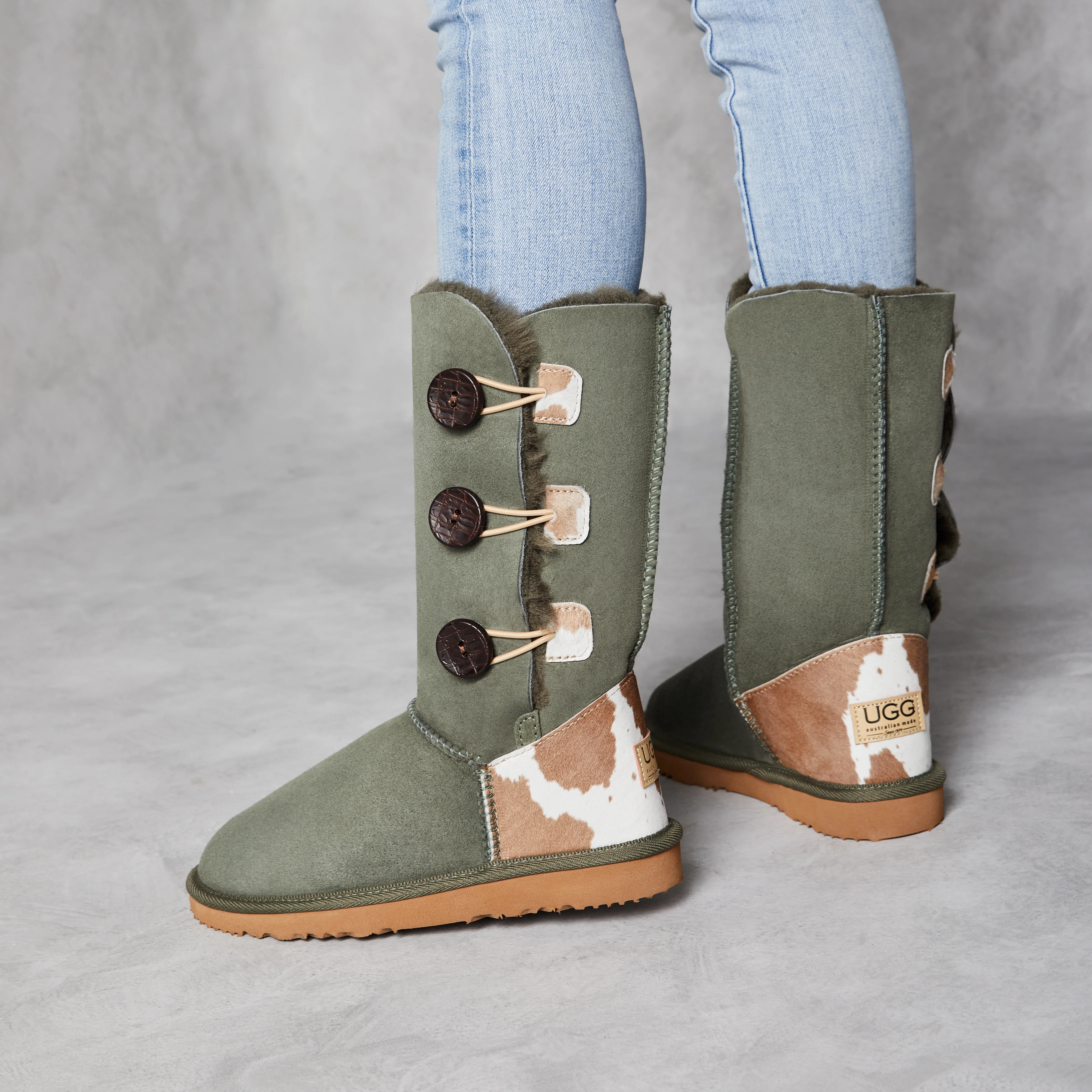 Women's Burleigh Button Triplet Calf - Image 22