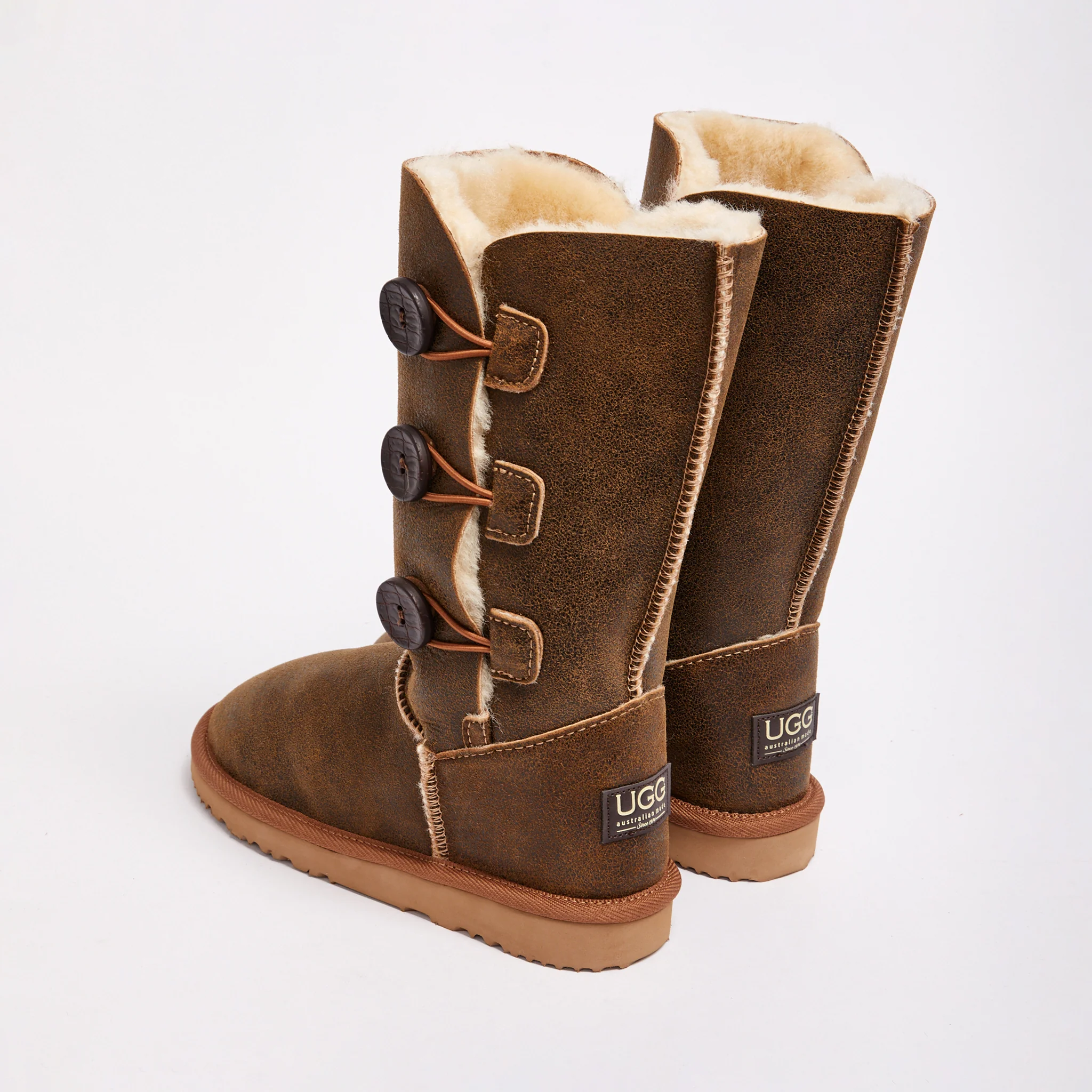 Women's Burleigh Button Triplet Bomber - Image 4