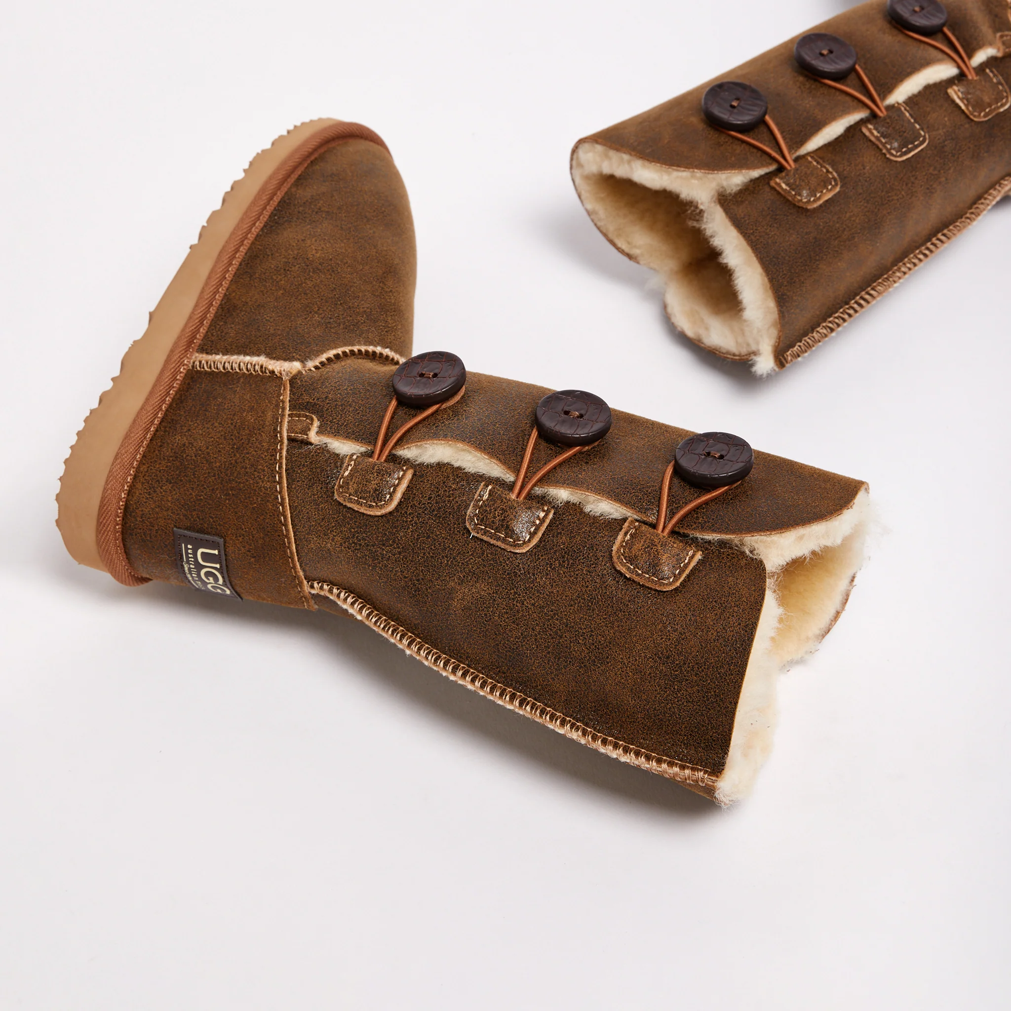Women's Burleigh Button Triplet Bomber - Image 5