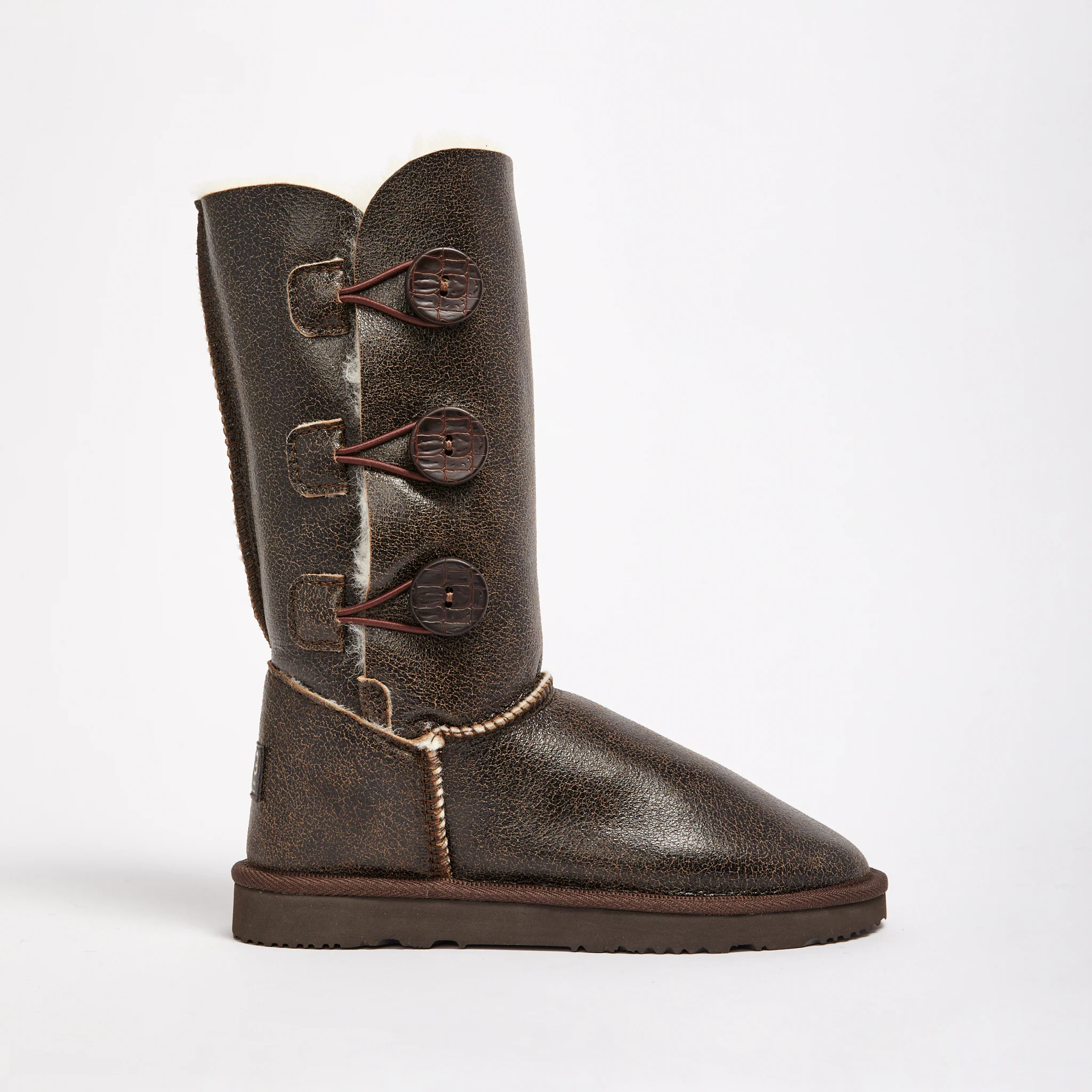 Women's Burleigh Button Triplet Bomber - Image 6
