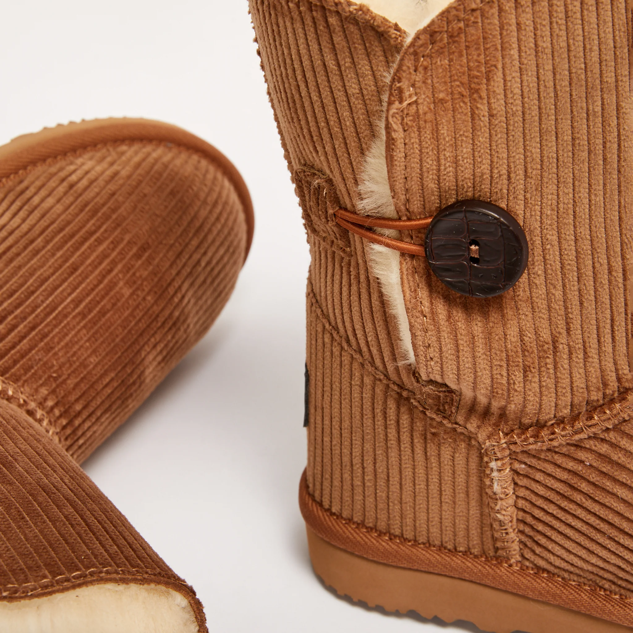 Women's Corduroy Burleigh Button Mid - Image 4