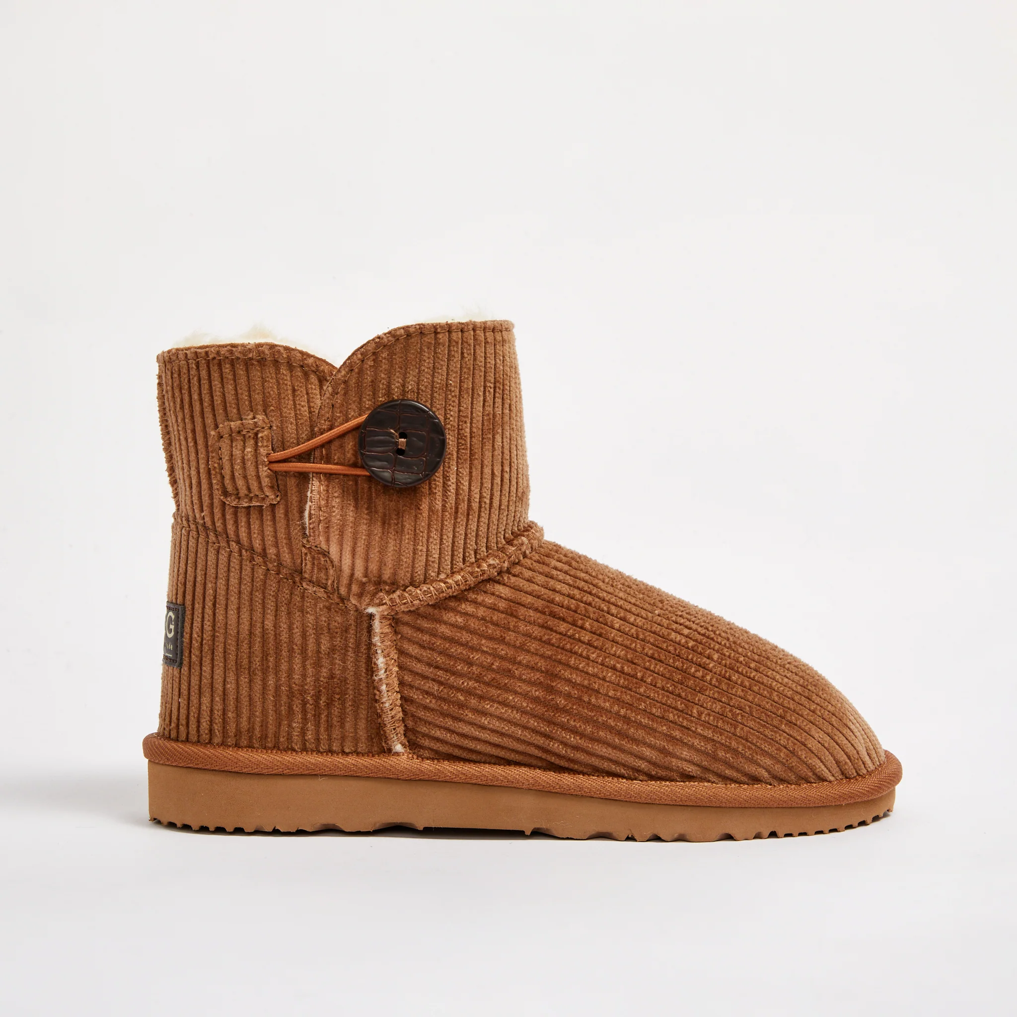 Women's Corduroy Burleigh Button Mini - Image 5
