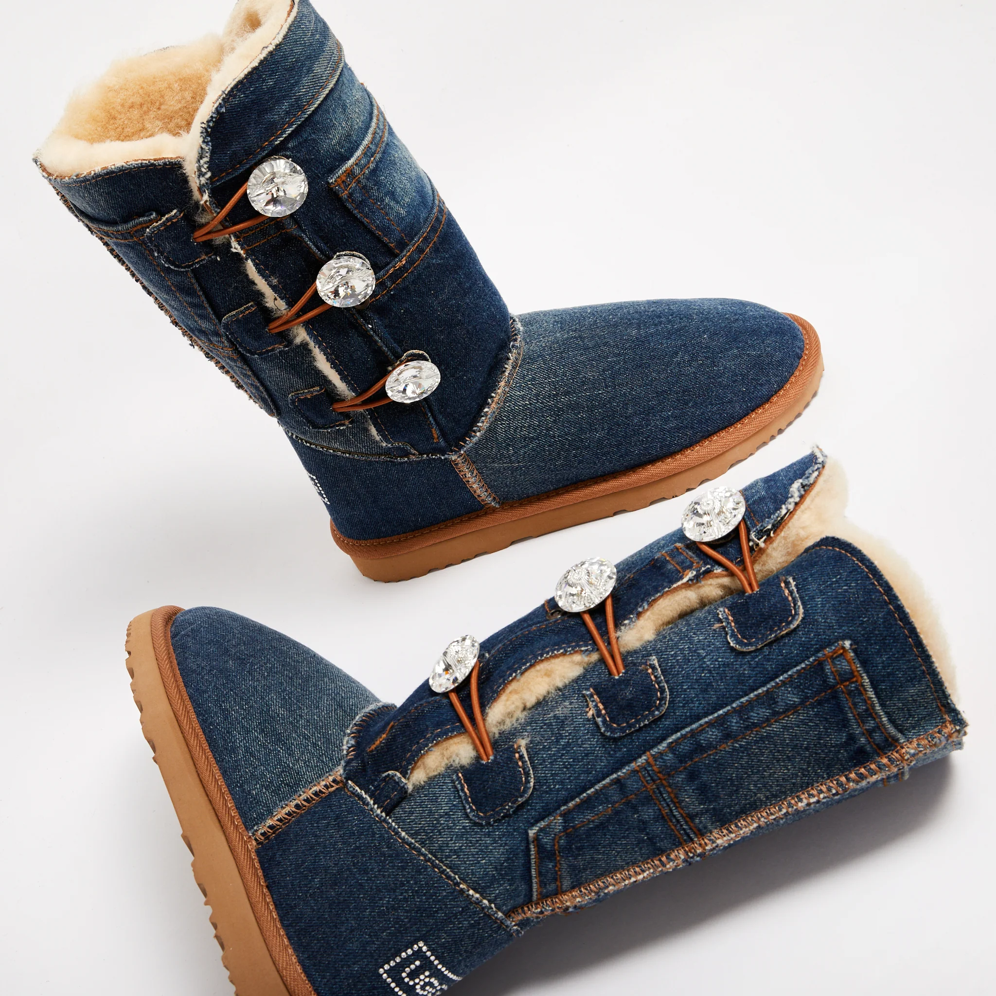 Women's Denim Luxe Triplet - Image 4