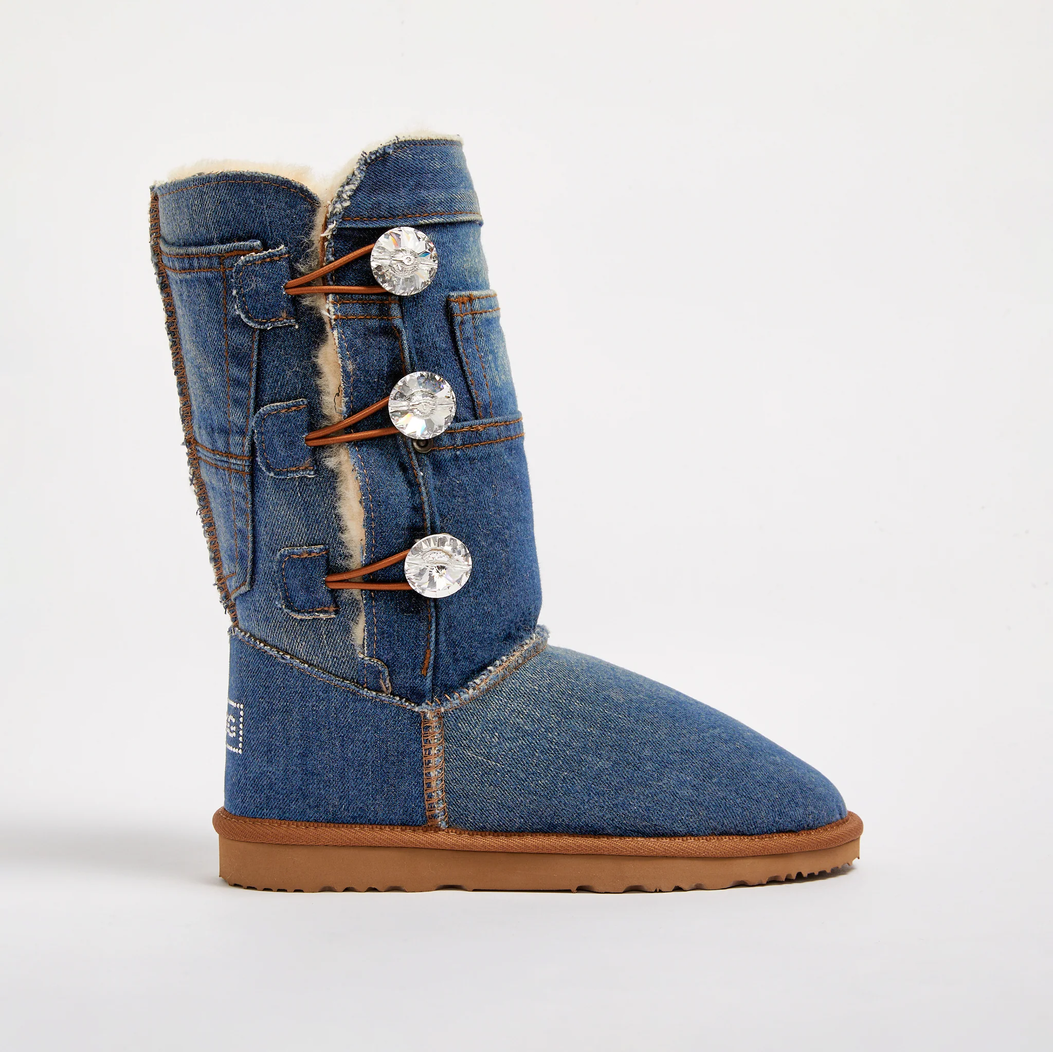 Women's Denim Luxe Triplet - Image 5