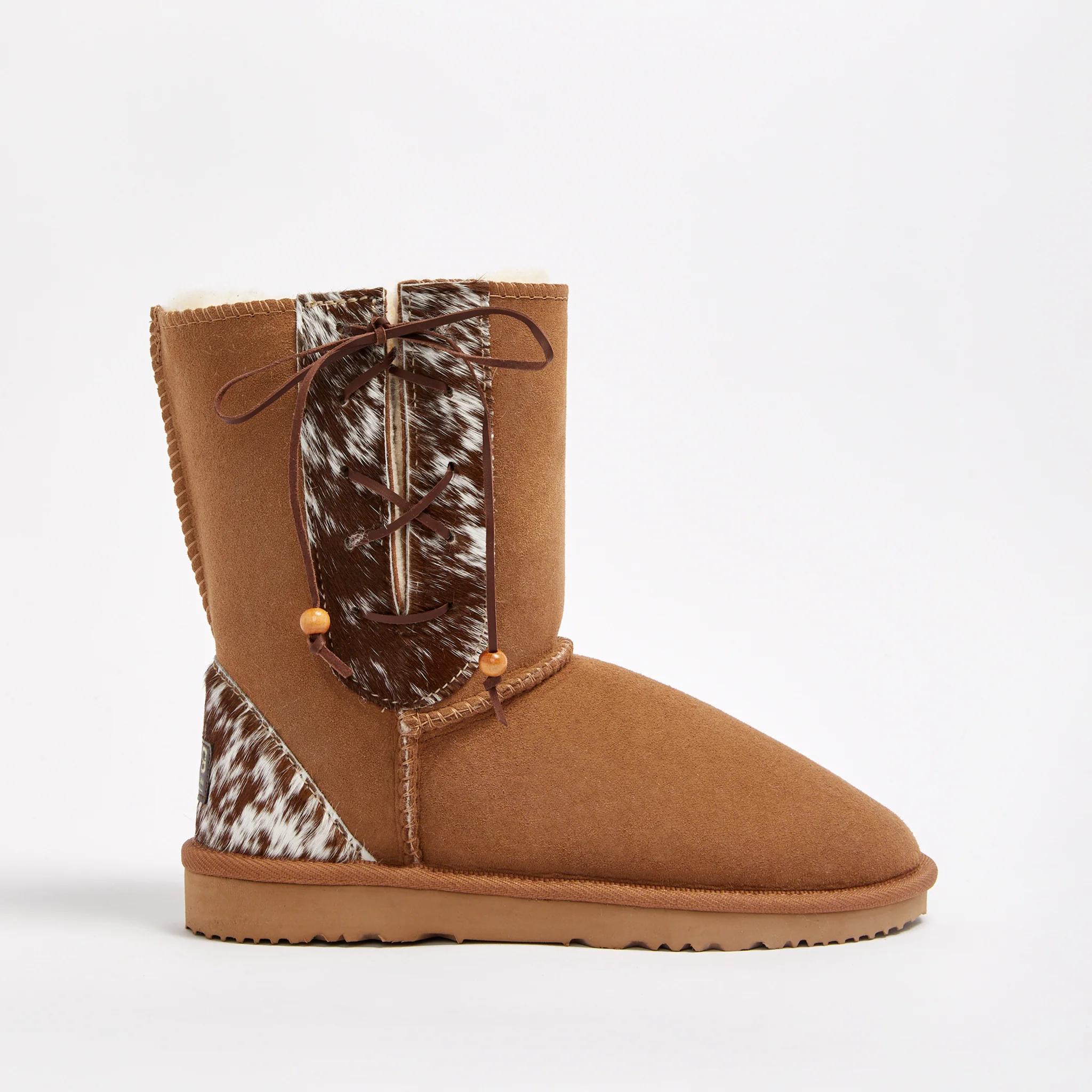 Women's Lace Up Mid Calf - Image 6