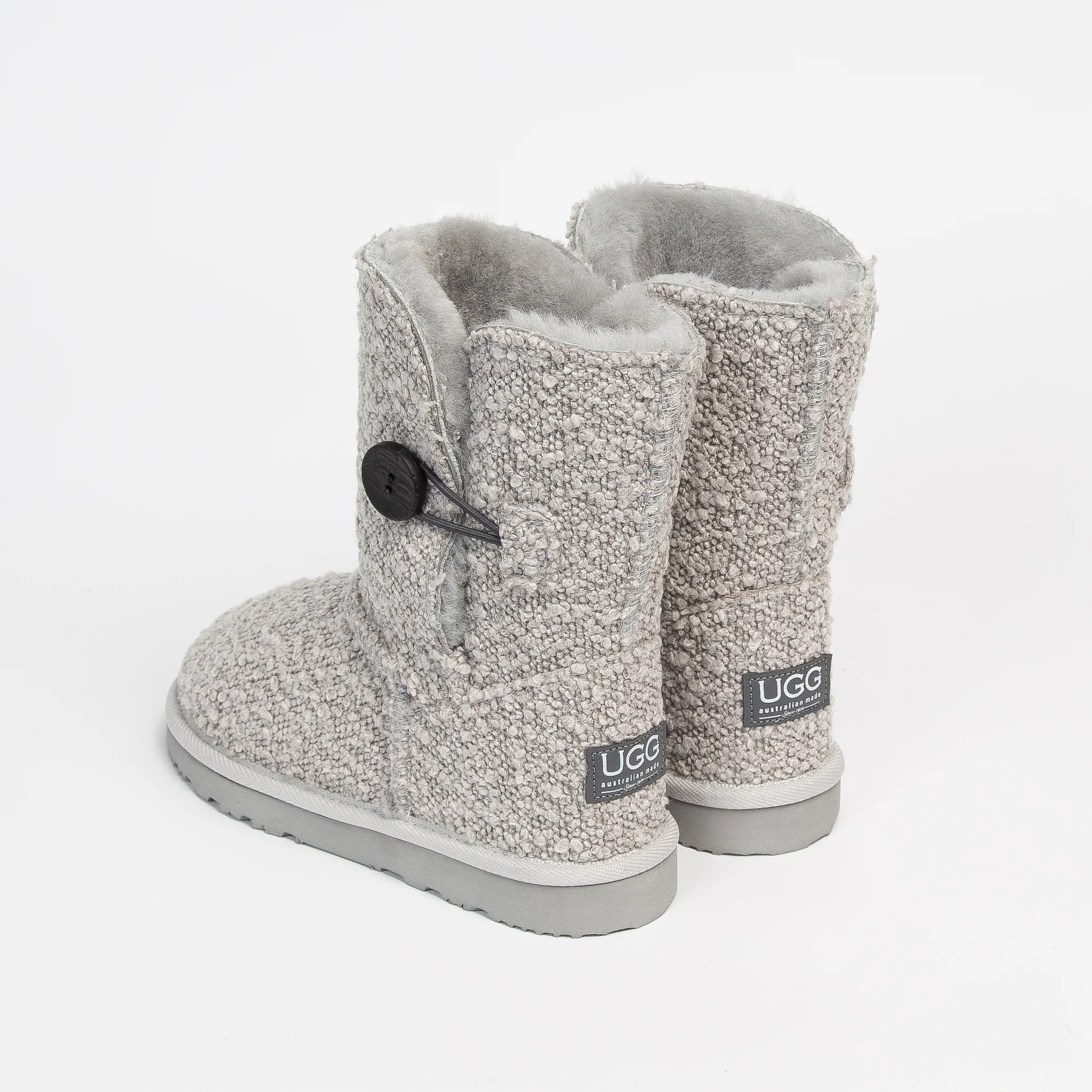 Women's Boucle Button Mid - Image 3