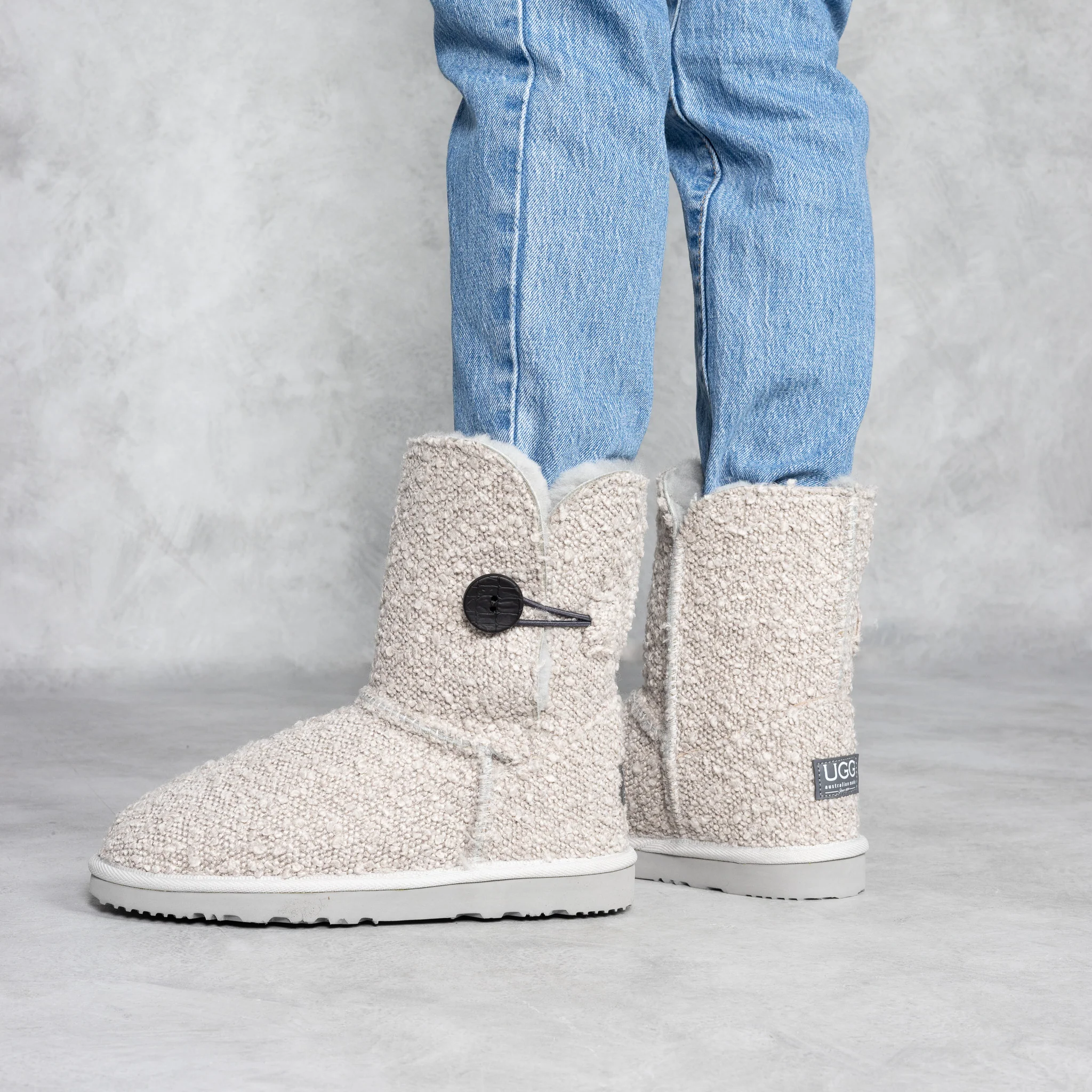 Women's Boucle Button Mid - Image 5