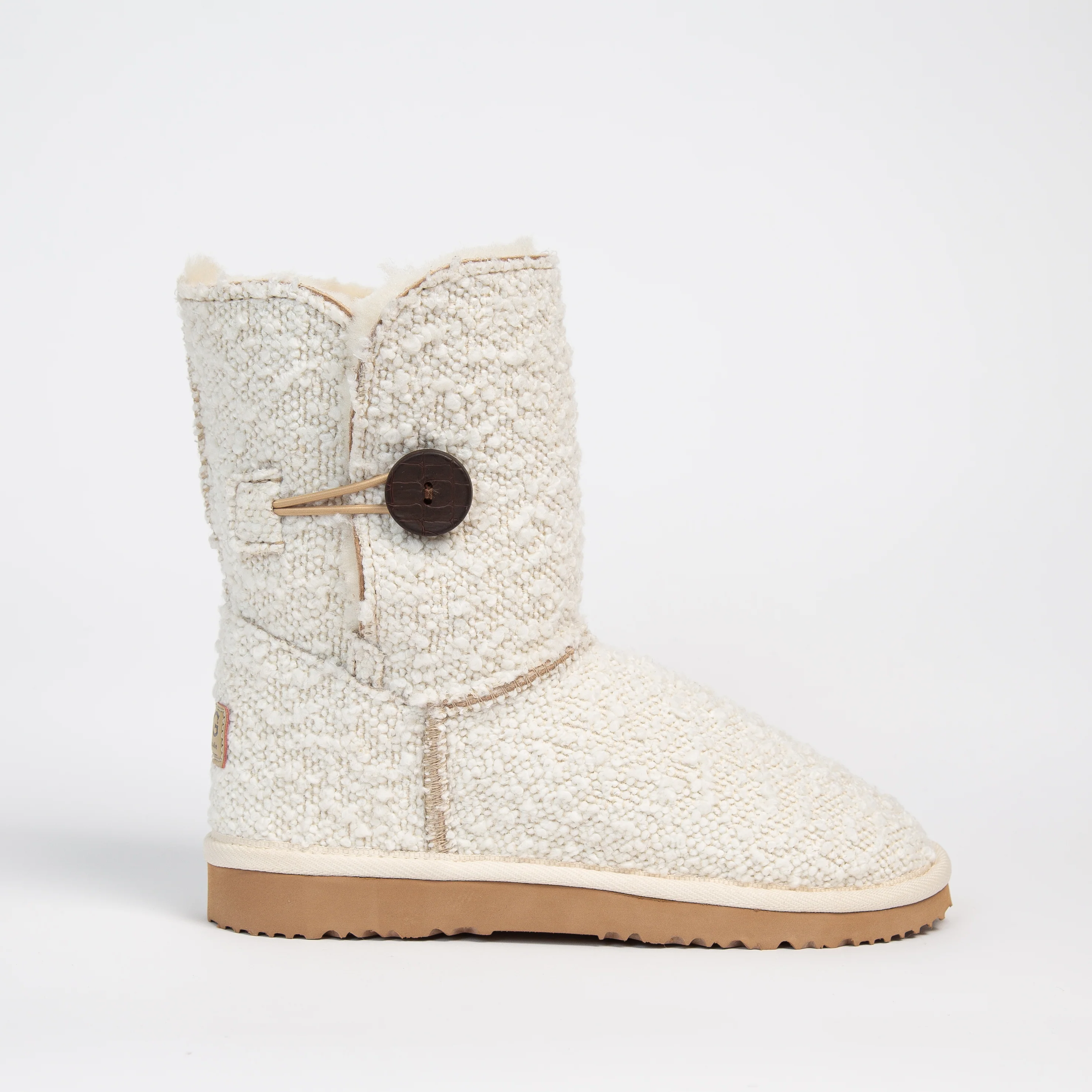 Women's Boucle Button Mid - Image 6
