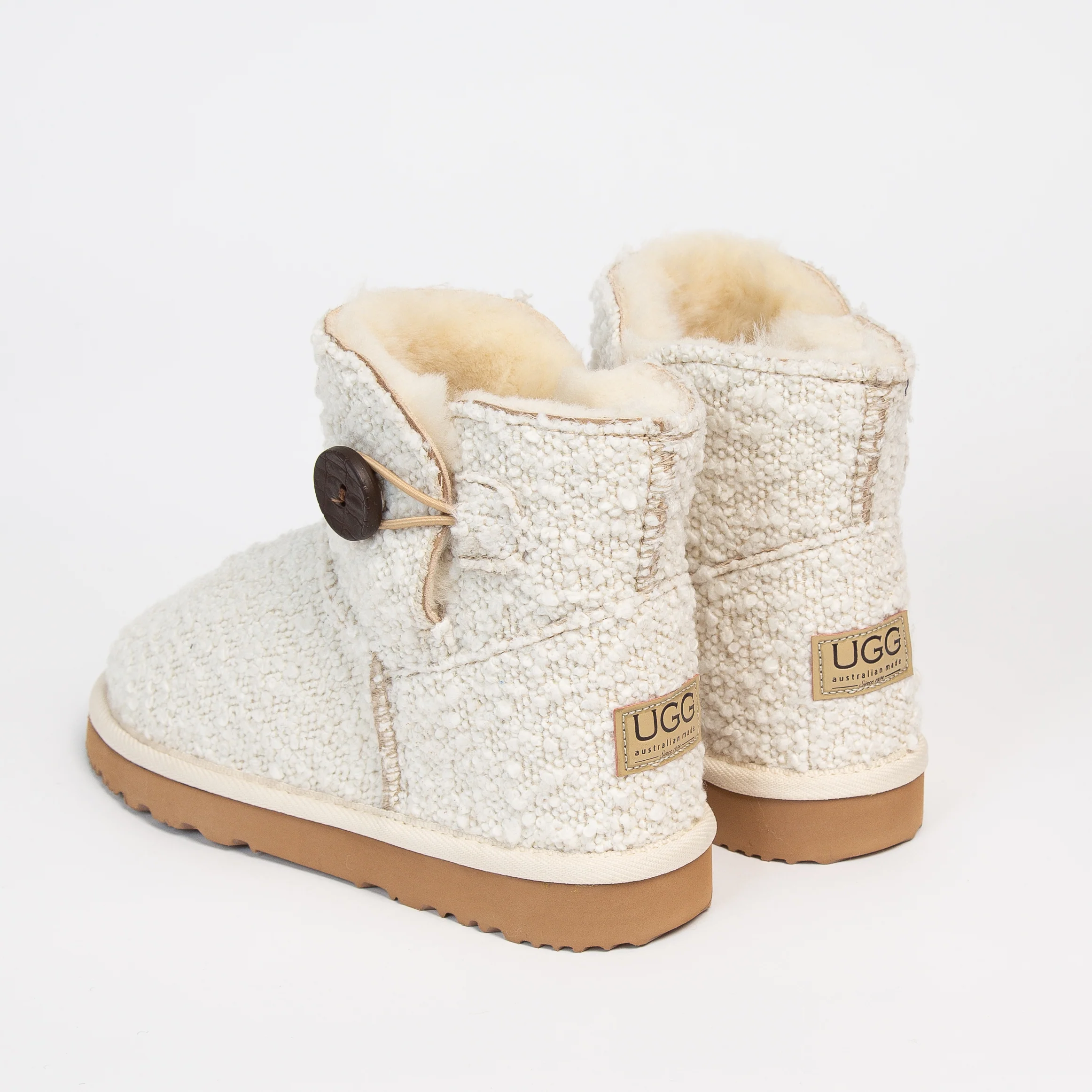 Women's Boucle Button Mini - Image 4