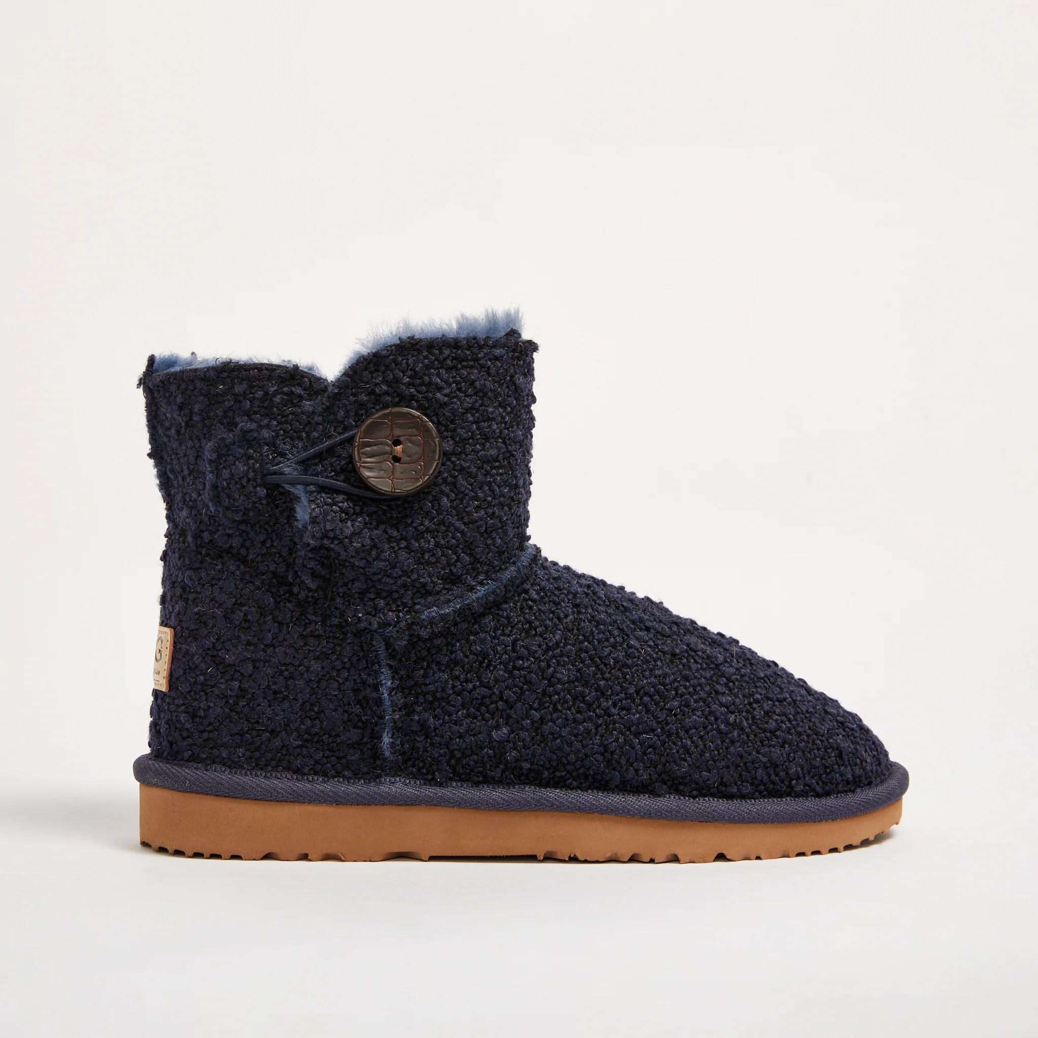 Women's Boucle Button Mini - Image 6