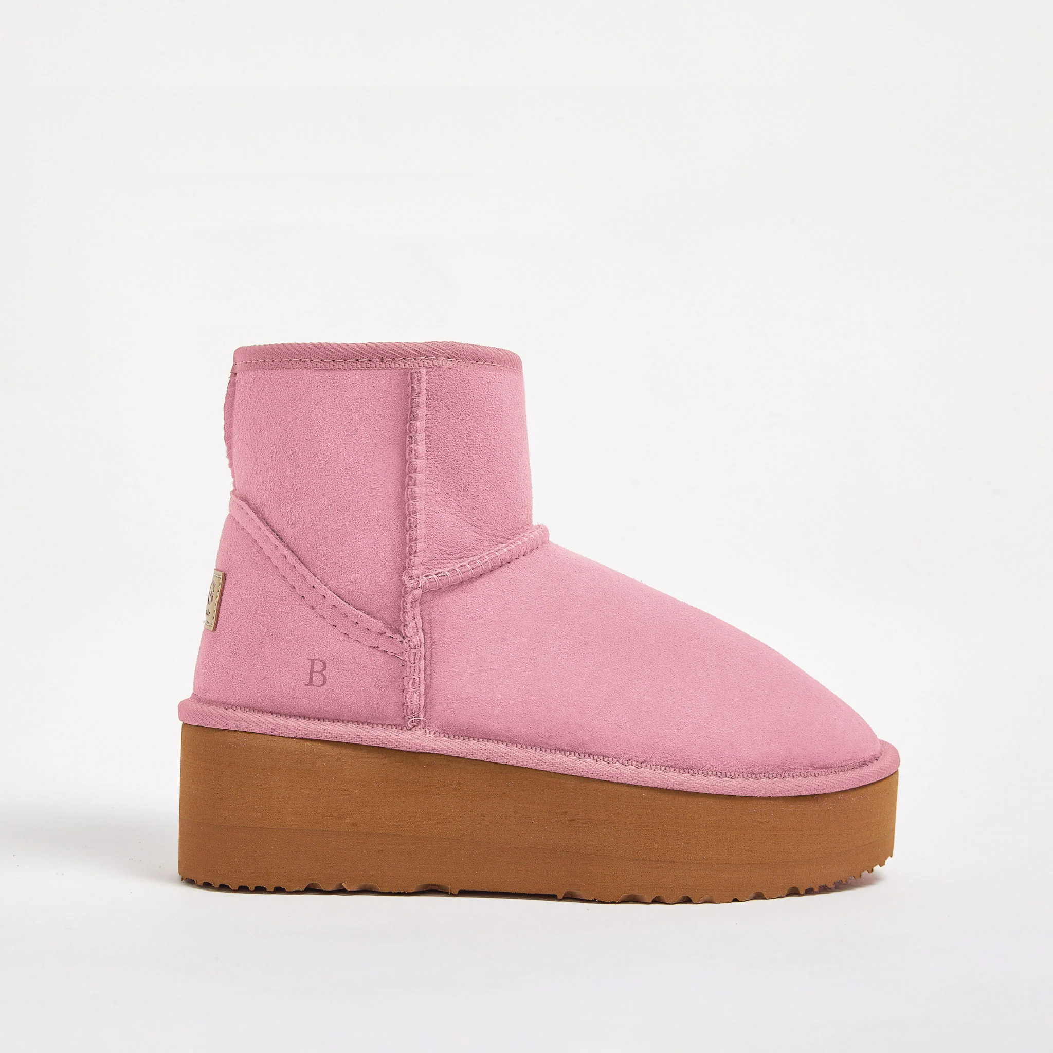 Women's Embossed Classic Mini Platform - Image 9