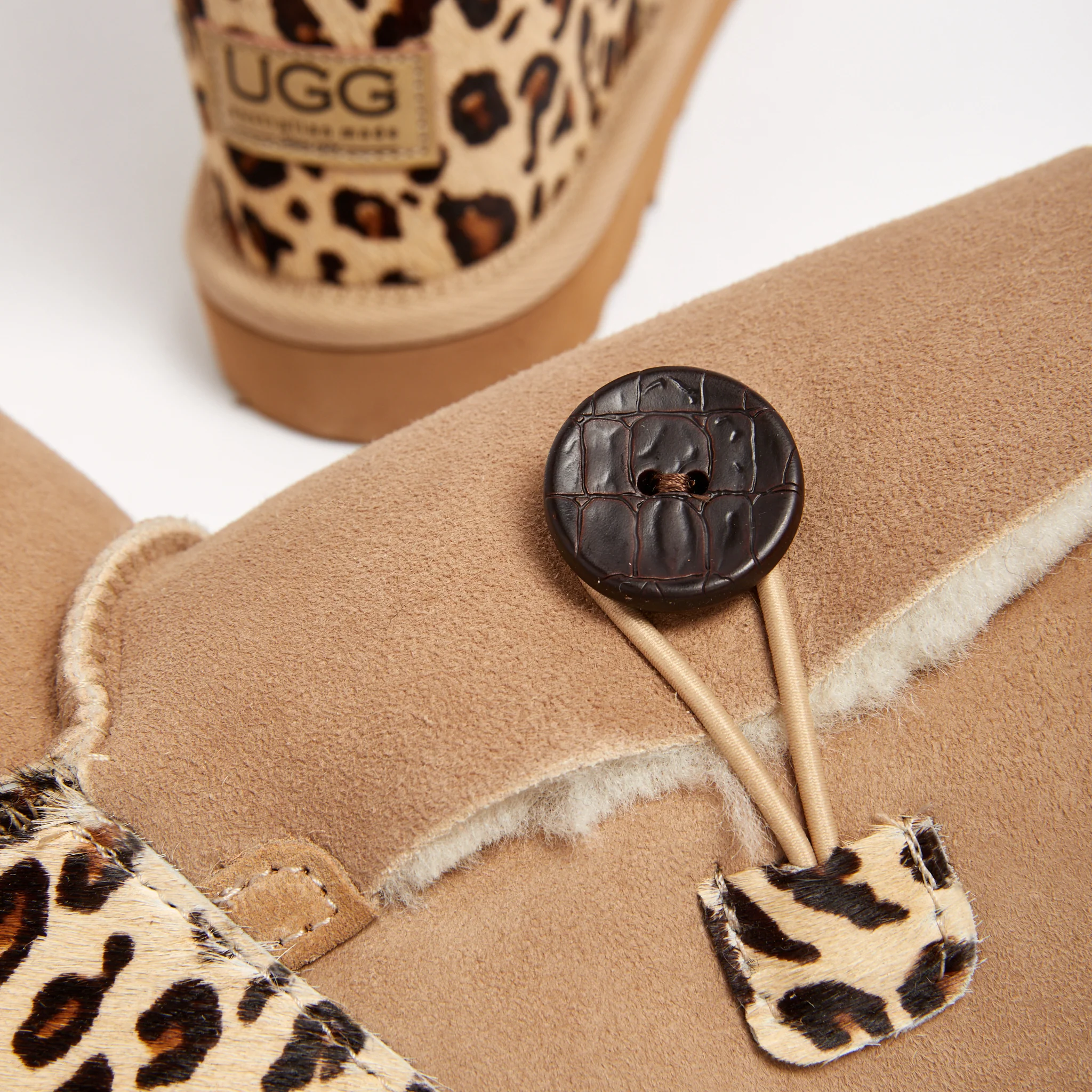 Women's Burleigh Button Mid Baby Leopard - Image 5