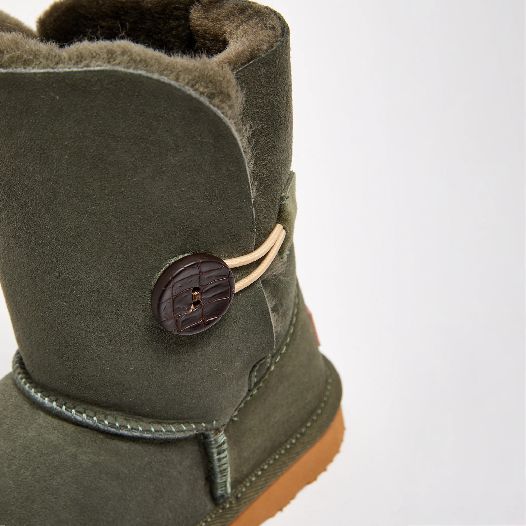 Women's Burleigh Button Mid Natural - Image 12