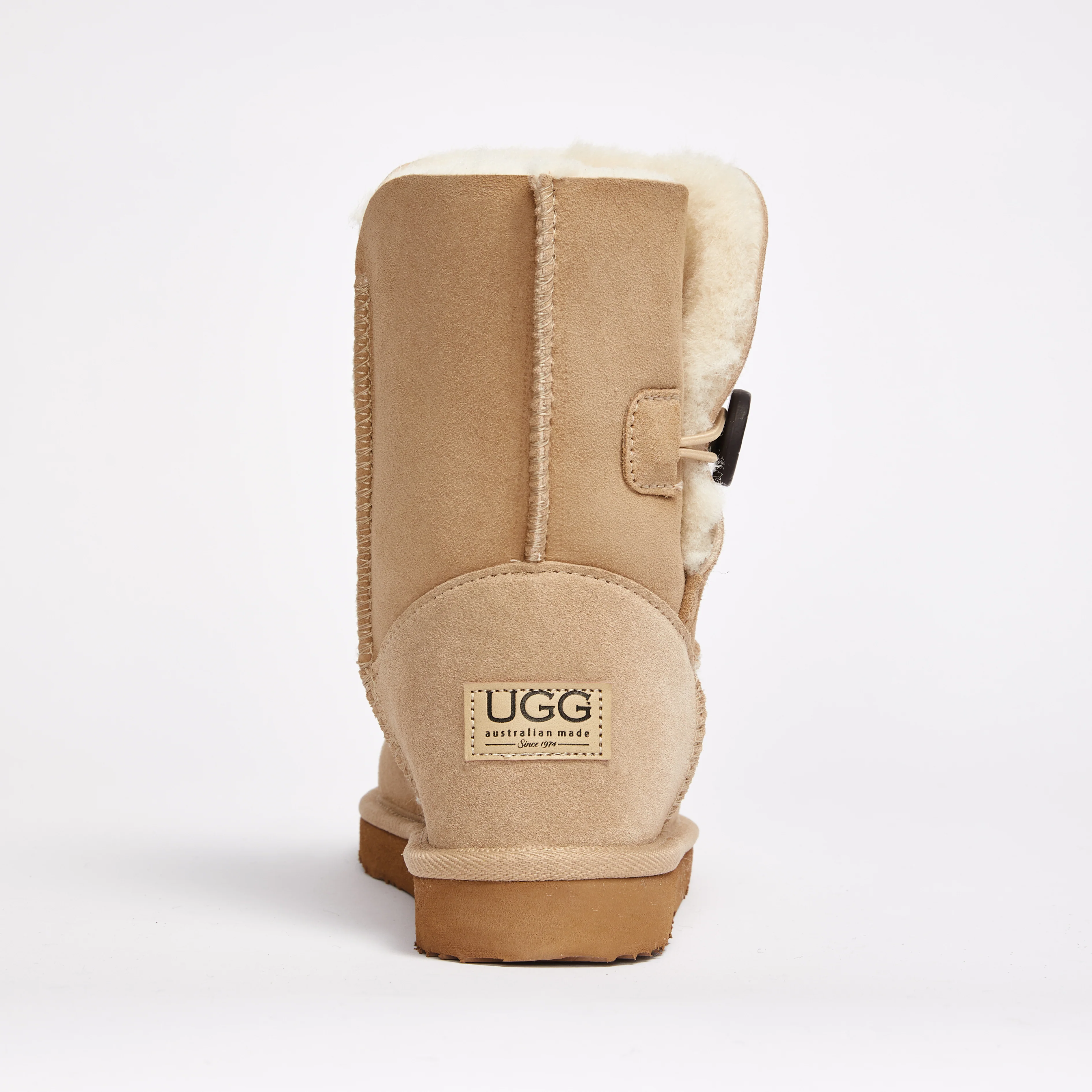 Women's Burleigh Button Mid Natural - Image 3