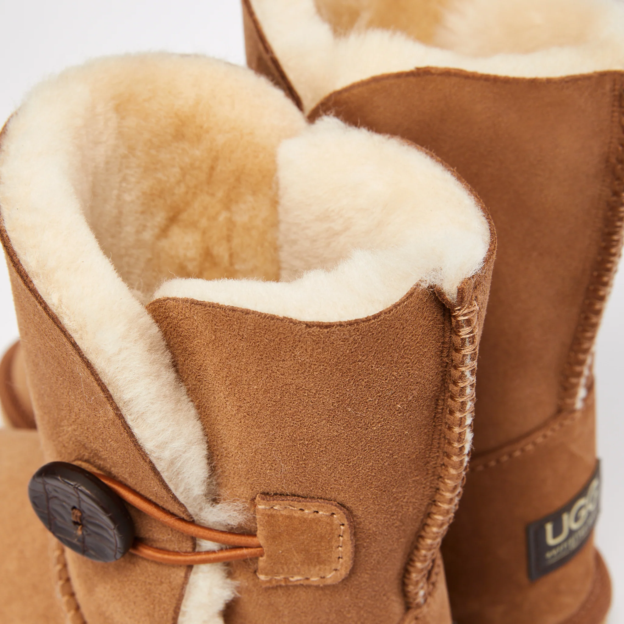 Women's Burleigh Button Mid Natural - Image 7