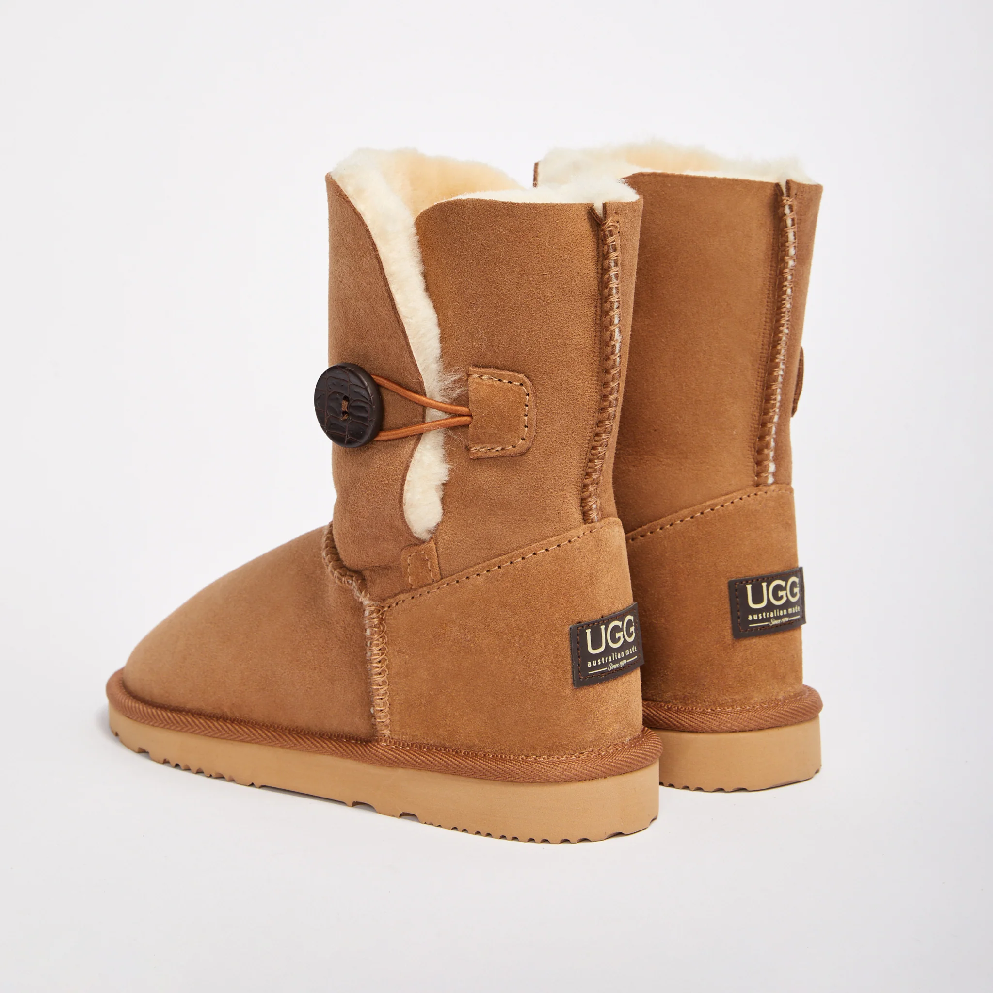 Women's Burleigh Button Mid Natural - Image 9
