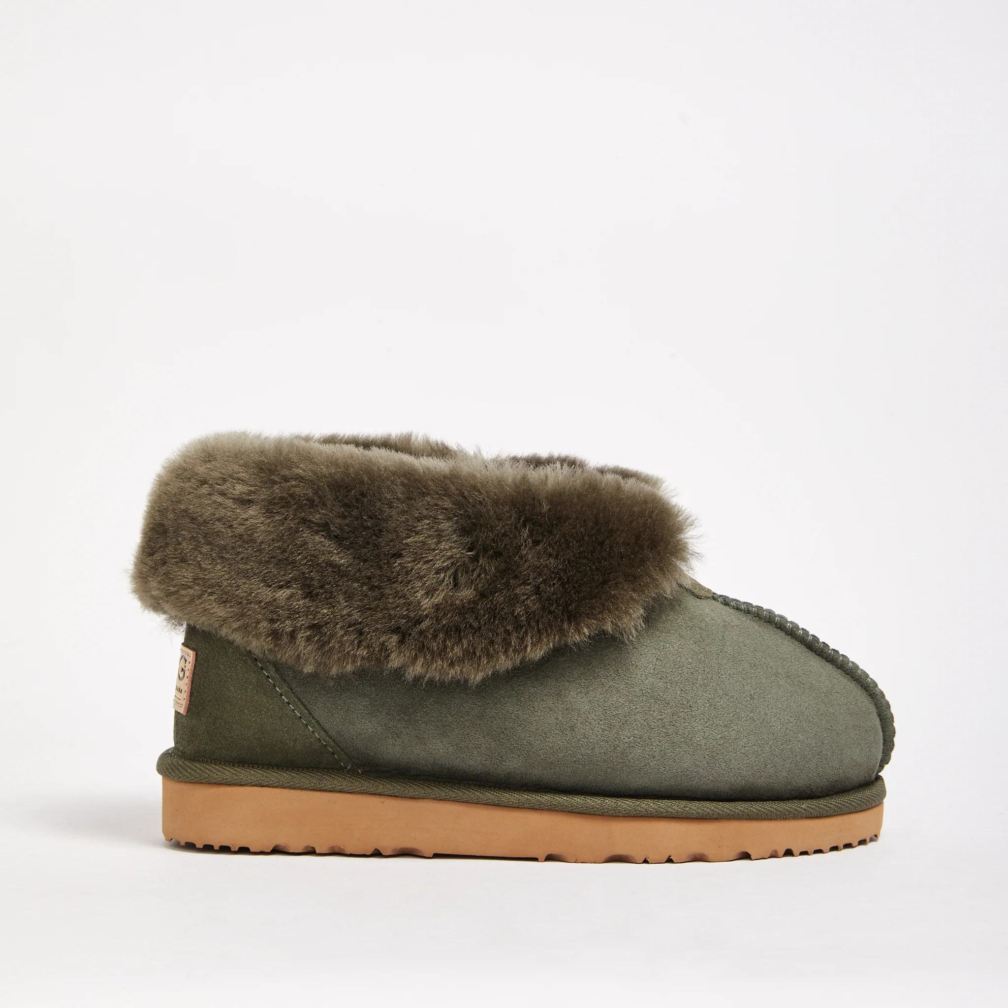 Women's Ankle Slipper Natural - Image 5