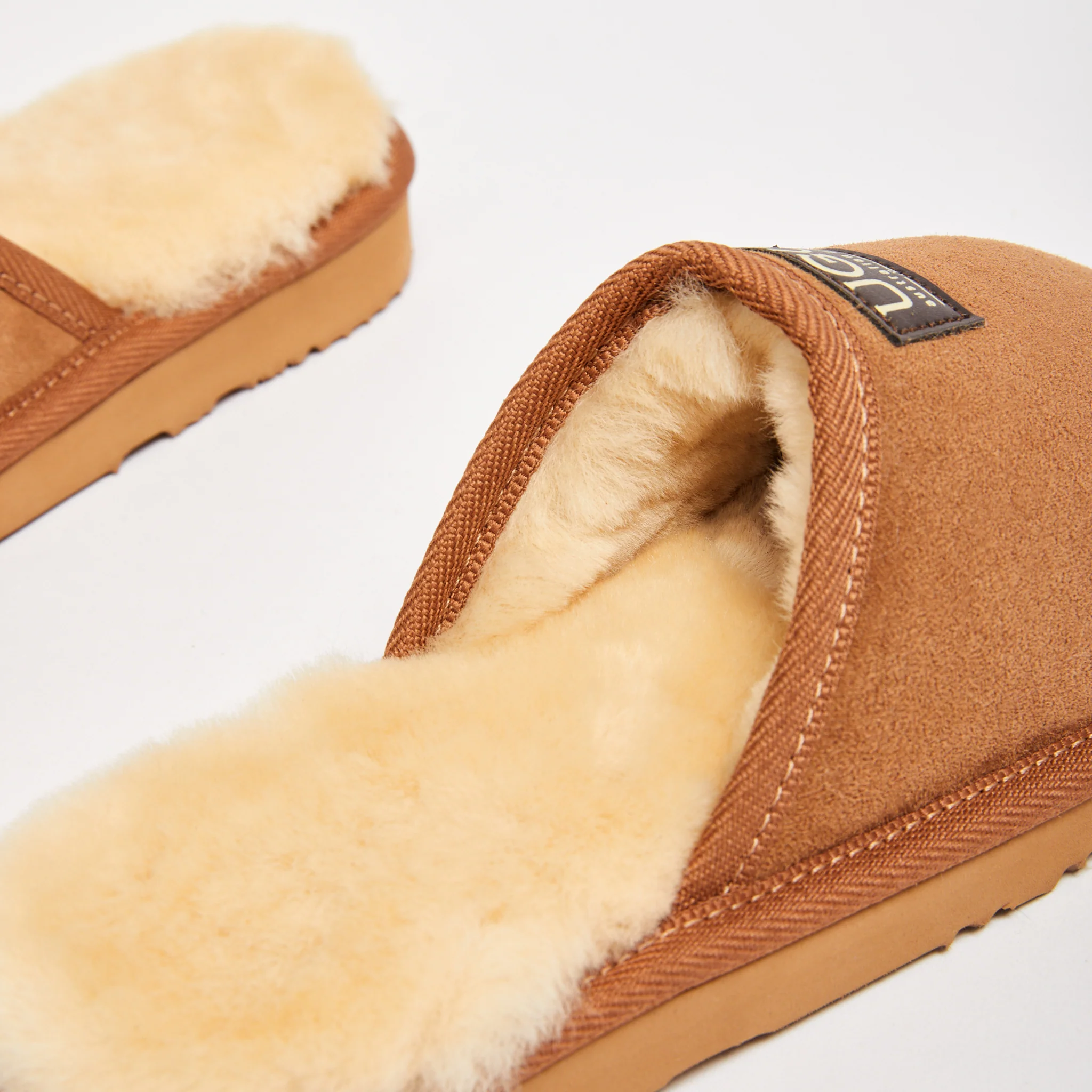 Women's Classic Slipper Natural - Image 7