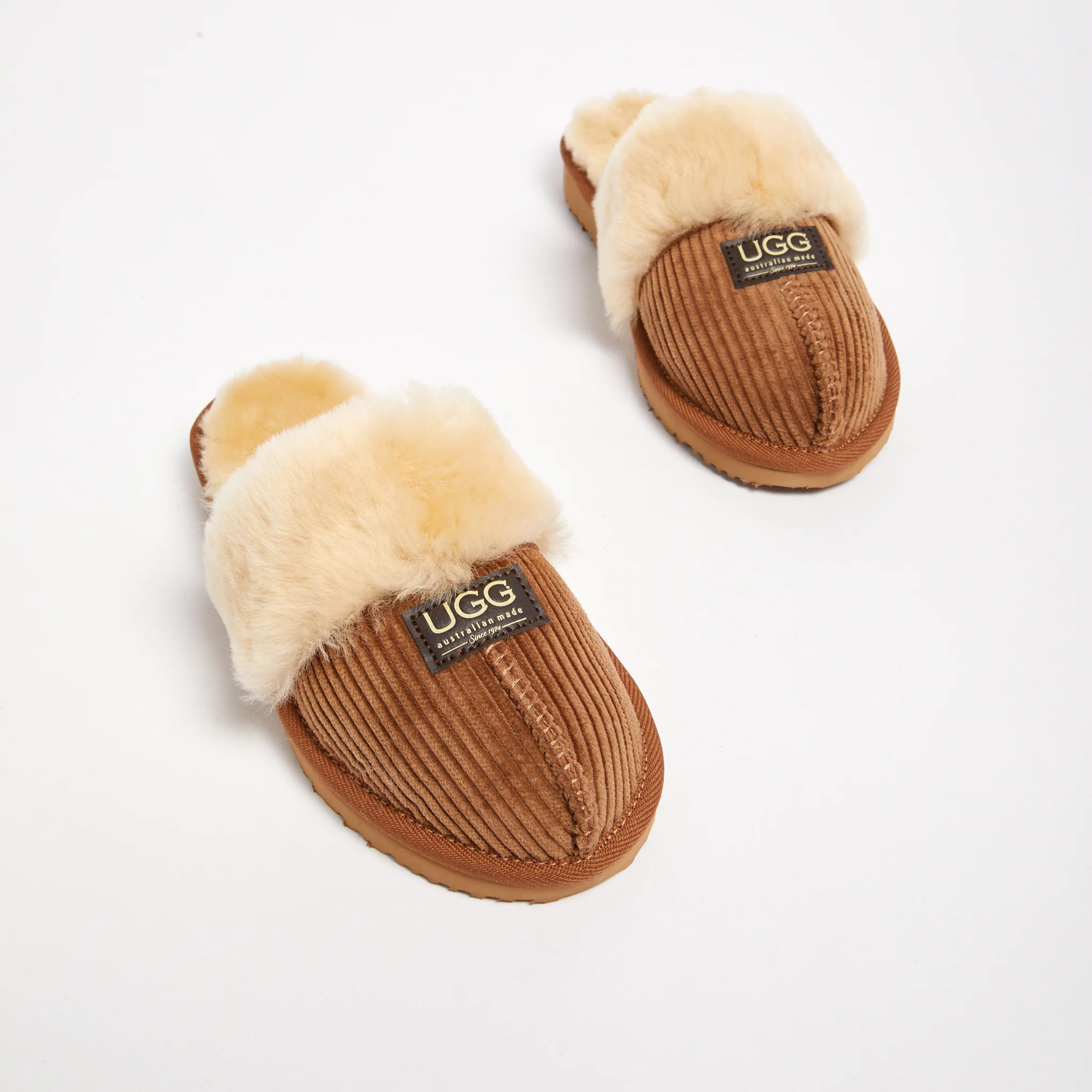 Women's Corduroy Designer Slippers - Image 16