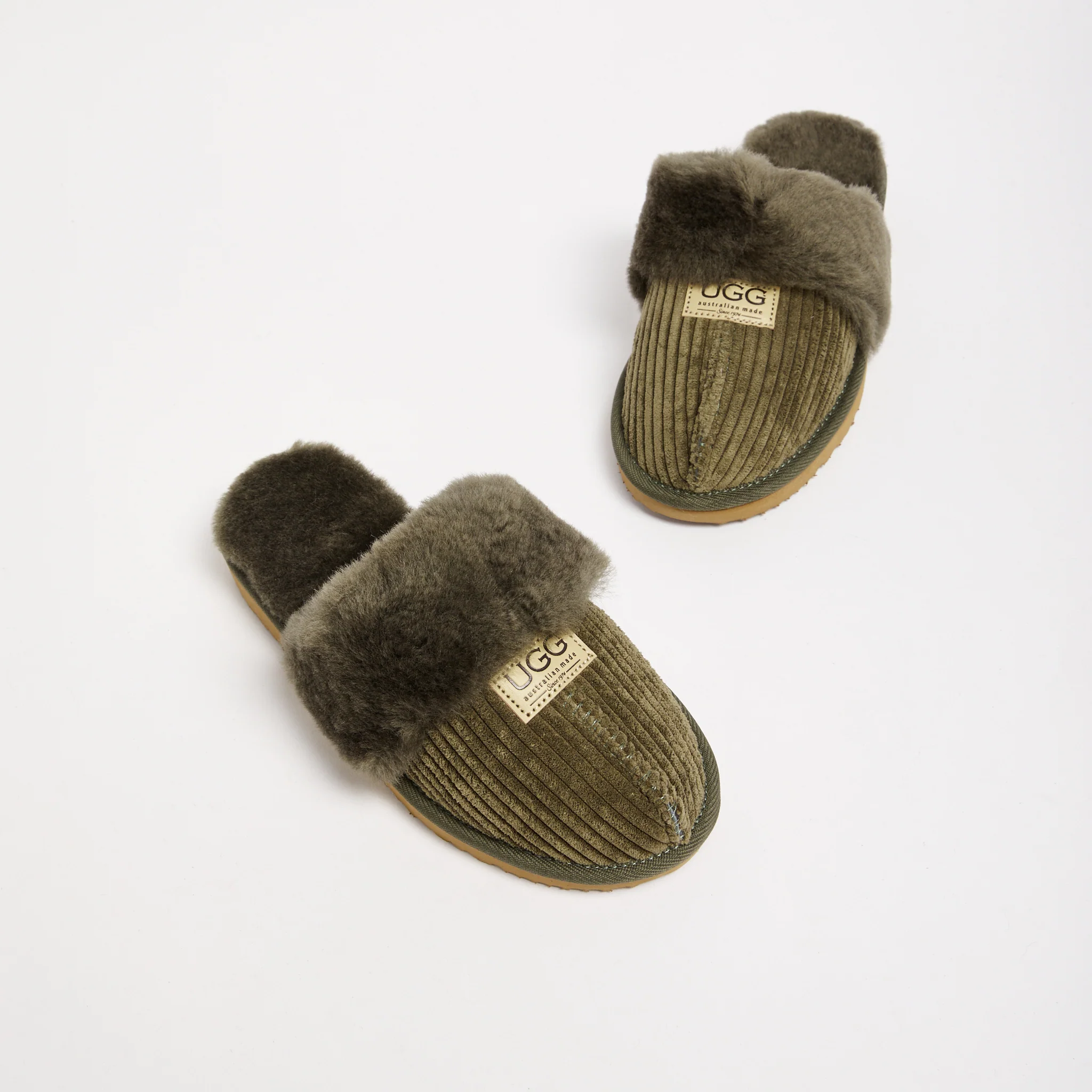 Women's Corduroy Designer Slippers - Image 6
