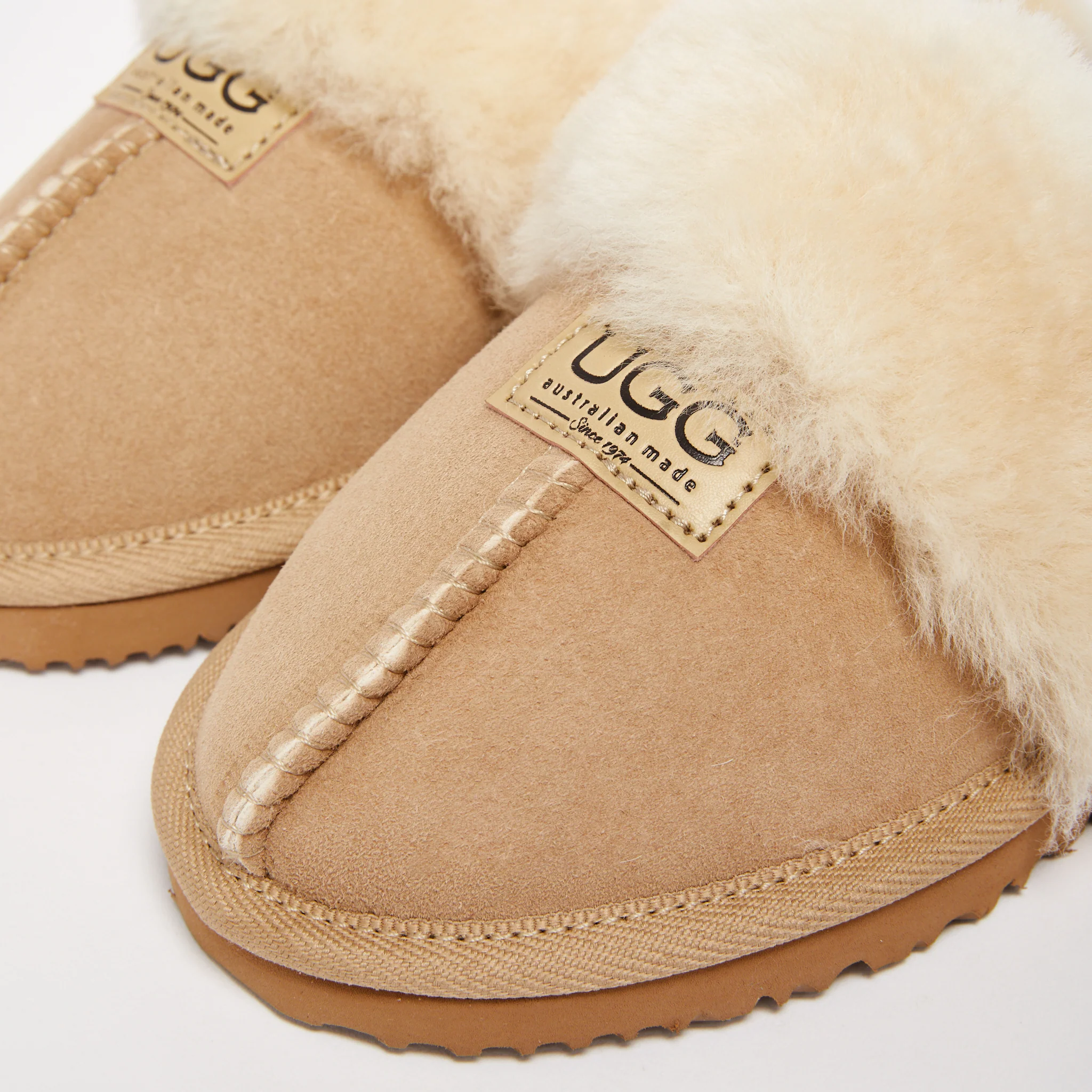 Women's Designer Slipper Natural - Image 4