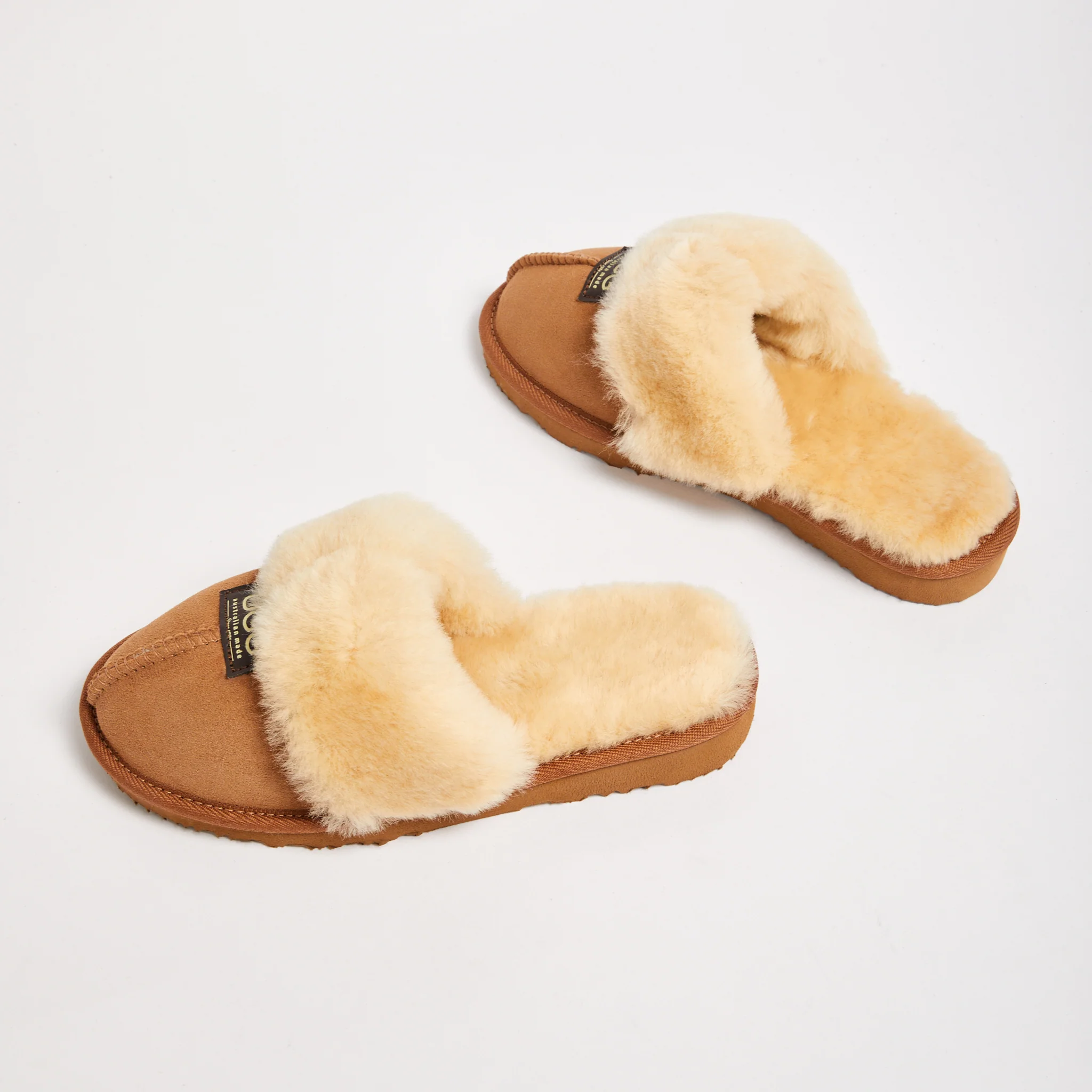 Women's Designer Slipper Natural - Image 6