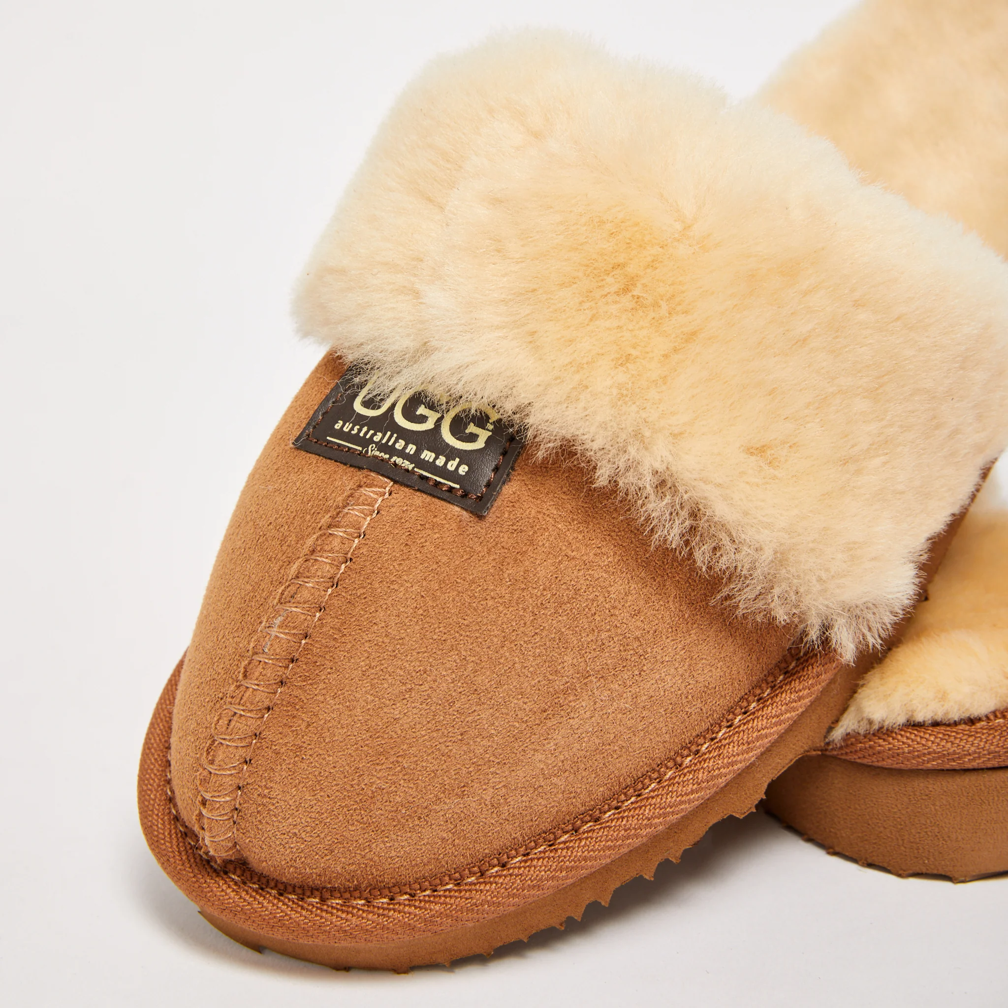 Women's Designer Slipper Natural - Image 7
