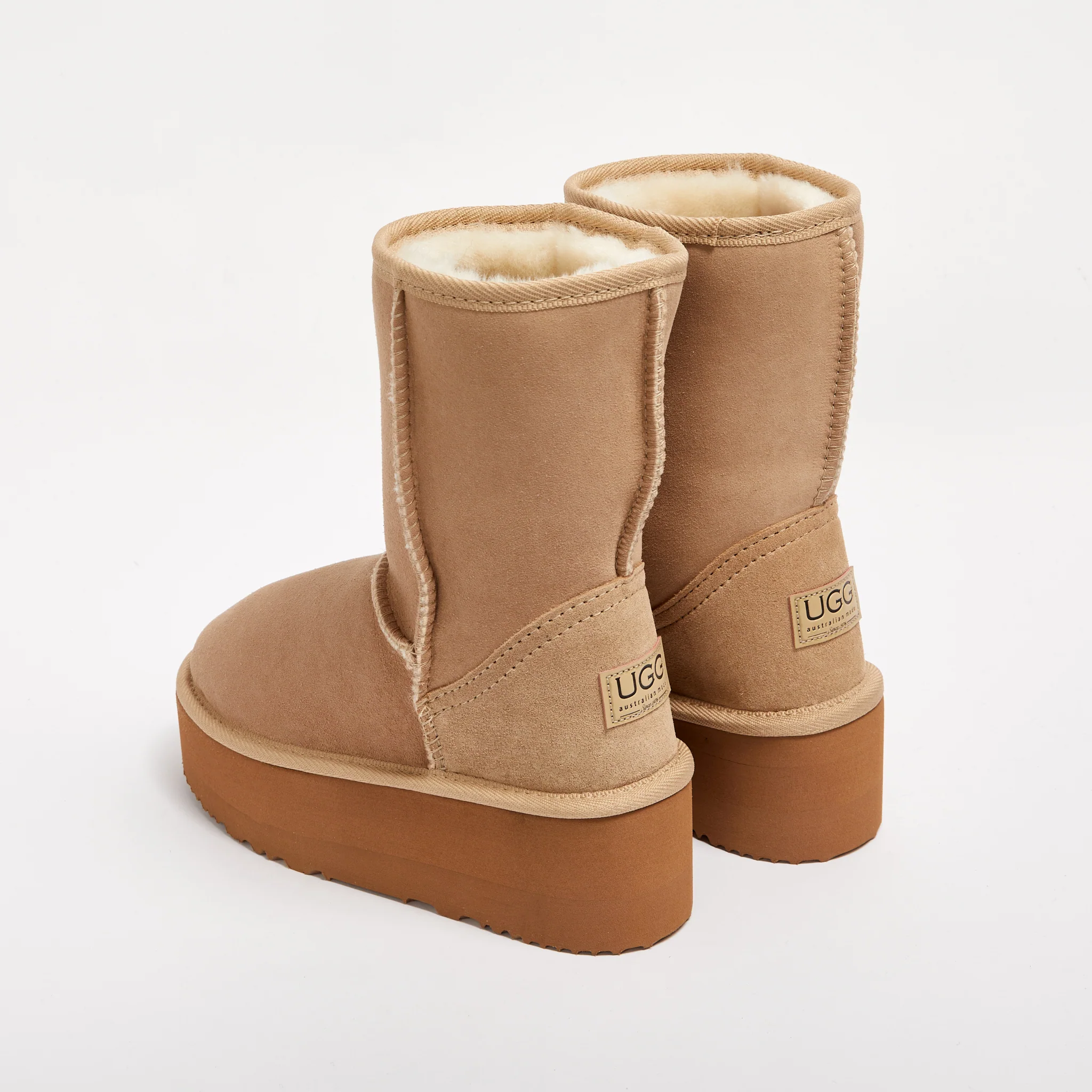 Women's Platform Classic Mid Natural - Image 12